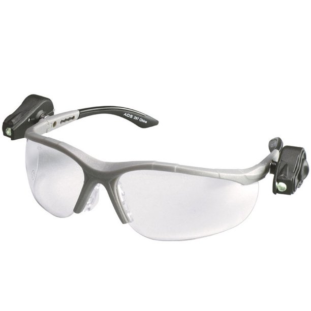 3M Light Vision 2 Readers 2.0 Diopter Safety Glasses With Gray Frame