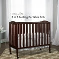 thumbnail image 3 of Dream On Me 3-in-1 Portable Crib Espresso, 3 of 7