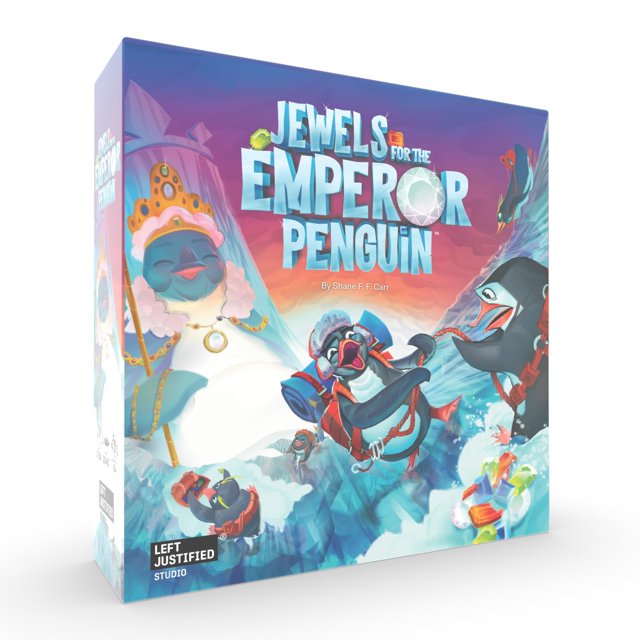 Jewels for The Emperor Penguin Approachable Board Game Easy to Learn & Fun to Play 25 Players Ages 9+