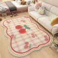 thumbnail image 1 of Decorative Home Carpet Large Area Colorful Living Room Flower Thickened Decoration Rug Non-slip Washable Floor Mat, 1 of 7