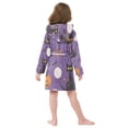 thumbnail image 7 of FORMRS Kids Bathrobe Unisex Hooded Robe Toddler Pajamas Sleepwear, Size 7-9T, Halloween Black Cat, 7 of 7