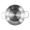 thumbnail image 3 of 1pc Seafood Pot Stainless Steel Pan Double Ear Thickened Hot Korean Style Kimchi Silver/Gold Pot Kitchen Cookware, 3 of 11