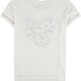 thumbnail image 4 of P.J. Salvage Womens Rock On Pajama Sleep T-shirt, White, Small, 4 of 5