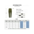 thumbnail image 2 of LilyLLL Womens Casual Pencil Trousers Skinny Pockets Combat Cargo Pants, 2 of 5