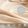 thumbnail image 3 of 4Pcs Dining Chair Covers,Washable Dining Room Chair Seat Covers,Removable Washble Dining Room Chair Seat Cover,Chair Slipcovers Protector（Beige）, 3 of 6