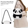 thumbnail image 4 of GOOHOCHY Bolso de Panda Kawaii: Bolso de hombro con diseño de panda de peluche - Monedero de peluche - Elegante bolso de peluche para mujer, ideal para actividades al aire libre y salidas informales, 4 of 8