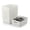 White-9, variant on 9 Grey Plastic Woven Storage Baskets, Multi-Purpose Organizer