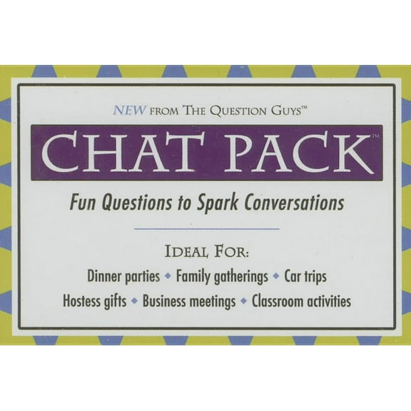 Questmarc Publishing: Chat Pack: Fun Questions to Spark Conversations, Book 1 (Paperback)