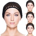 thumbnail image 1 of 4 Pcs Filets à Cheveux Crochet Bonnet Filet à Cheveux Crochet Filet à Cheveux Tricot Snood Chapeau Filet à Cheveux Crochet, 1 of 5
