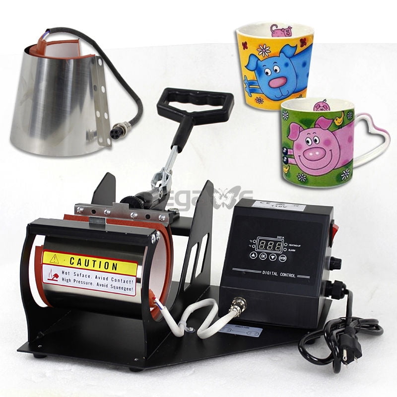 UBRTools 2in1 Heat Press Transfer Sublimation Machine Auto Digital Display Coffee Cup Mug