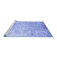 thumbnail image 2 of Ahgly Company Machine Washable Indoor Rectangle Abstract Blue Contemporary Area Rugs, 5' x 7', 2 of 4