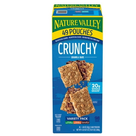 Nature Valley Crunchy Granola Bars Variety Pack (49 ct.)
