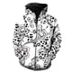 thumbnail image 1 of Sudadera con capucha y cremallera con estampado animal abstracto para hombre, divertida sudadera de hip hop, tops de moda, gran oferta 2024, estampado 3D, informal, de gran tamaño, genial, 1 of 6