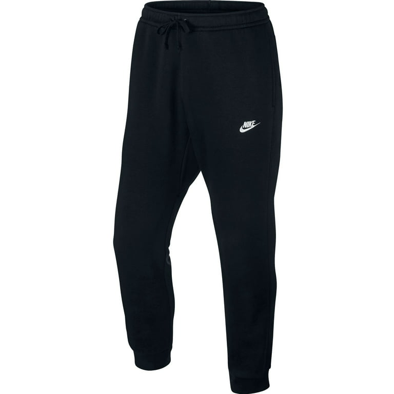 Moreel team haat Nike Club Fleece Sportswear Men's Jogger Pants Black/White 804408-010 -  Walmart.com