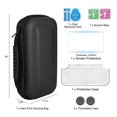 thumbnail image 2 of HLONK 7-in-1 Carrying Case Fit for  Switch Lite  Accessories Kit with Protective Travel Bag  Screen Protector  Clear Cover Case  Thumb Caps, 2 of 7