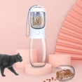 thumbnail image 3 of Dog Water food Bottle Portable Travel Pet Drinker Dog Bowl Food Cat Fountain Outdoor Walking Drinking Bottle Dogs Feeder ShopWise Round, 3 of 12