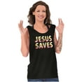 thumbnail image 4 of Religious Christian Jesus Saves Tank Top T Shirts Men Women Brisco Brands S, 4 of 6