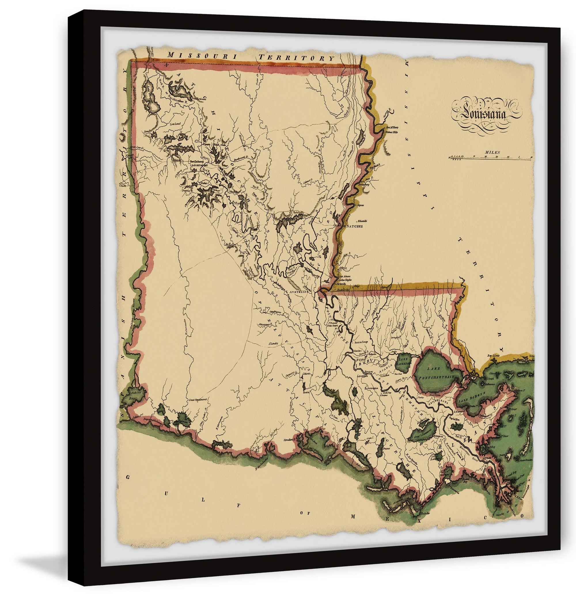 Marmont Hill Colored Outline Framed Wall Art