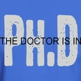 thumbnail image 3 of CafePress - Phd The Doctor Is In T Shirt - Men's Classic Graphic Cotton T-Shirt, 3 of 4