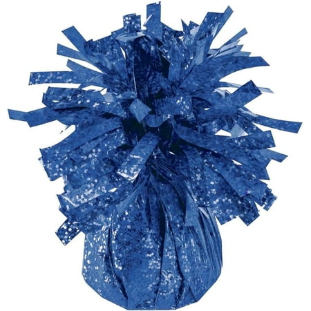 PMU Kisses Balloon Weights - Decorative Balloon Weight for Christmas, Thanksgiving, Birthday, Party Favors, Wedding & Baby Shower - 6oz. Royal Blue, Pkg/6