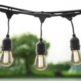 thumbnail image 4 of 48 ft. (14.63 m) Glass Weatherproof LED String Lights by OVE, 4 of 7