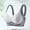 Blue, variant on Sports Bras For Women Padded Support Seamless Bras For Older Women Wireless Bras No Underwire Full Coverage Push Up Comfort Bras - Back Fat Smoothing Bralettes For Workout Gym Yoga Large Bust White,M