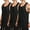 Black/Black/Black, variant on Coshow 3 Pack Men's Workout Tank Tops Quick Dry Gym Athletic T-shirts Fitness Bodybuilding Muscle Sleeveless Tee