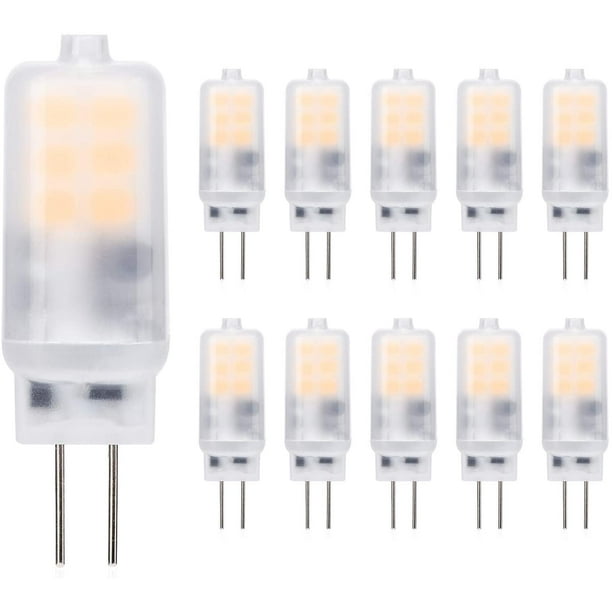 Ampoule LED G4 bi-pin circulaire 12V AC/DC - 2,5W