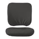 thumbnail image 1 of de asiento de oficina de poliéster universal antipolvo Stretch 2x Gris Sunnimix Cubiertas de asiento de oficina, 1 of 8