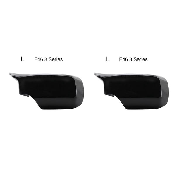 Kenally Cubiertas de espejo retrovisor estilo 2021, tapas de espejo lateral para E46 E39 Sedan Touring 1998 1999 2000-2005 51168238375 Type1 NO1