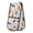 Hand Drawn Doodle Fish, variant on Dailycode Double Sided Oven Mitt with Loop Heat Resistant Kitchen Long Potholders 7" x 35" Cute Pug Dog and Flower