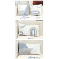 thumbnail image 3 of 45cm*45cm Nordic Ins Wind Geometry Cotton Canvas Pillow Tufted Embroidered Cushion National Wind Home Hotel Homestay Pillow Cover, 3 of 7