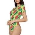 thumbnail image 3 of Picia Summer Watermelon Womens One Piece Swimsuits Modest Tummy Control Bathing Suits Lace Up Slimming Swim Suit-XX-Large, 3 of 9