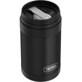 Thermos 16oz Insulated Food Jar with Folding Spoon, Matte Black