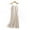 Beige, variant on Comfortable Women's Sleeveless Nightgown Racerback Sleep Dress for Relaxation and Style for Home and Sleepwear