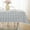 Grey and White, variant on Buffalo Plaid Vinyl Tablecloth With Flannel Backing Rectangle 52 x 70 Inch, Waterproof & Oil Proof Checkered Tablecloth, Plastic Table Cover for Dining, Party, Indoor, Outdoor, Black and White