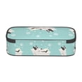 thumbnail image 3 of Goofa French Bulldog Taking a Bath Pattern Pencil Case, Multi- Slot Pencil Pouch, Portable Pencil Bag, Pen Case for& Office, 3 of 9
