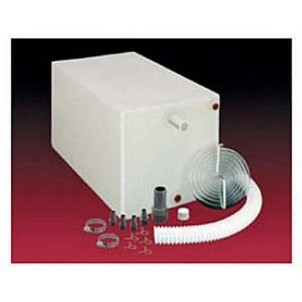 barker mfg. 11915 rv trailer camper fresh water polyethylene tank 15