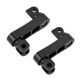thumbnail image 4 of ALLTIMES Adjustable Foot Pegs Mount, for Harley Motorcycles with Male Mount, Durable Aluminum Alloy Foot Peg Extensions Bracket, Black, 4 of 6