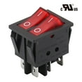 thumbnail image 2 of Interruptor basculante Baomain DPST dual de 6 pines, encendido/apagado, 16 A, 250 V AC, 2 of 8
