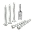 thumbnail image 1 of 50pack M3 x 20mm Button Head Torx Security Sheet Metal Screws with T10 Bit, 1 of 6