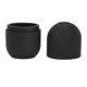 thumbnail image 3 of 2pcs Ice Face Roller Reducing Puffiness Silicone Facial Eye Cold Roller Massage Tool for Home Black, 3 of 5