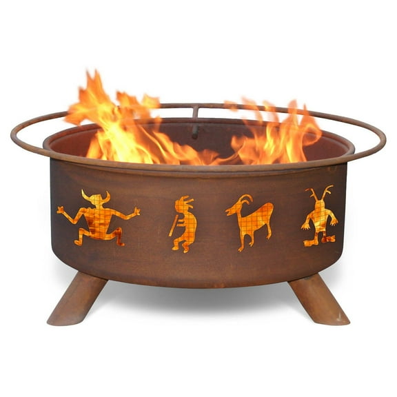 Kokopelli Steel Fire Pit by Patina Products