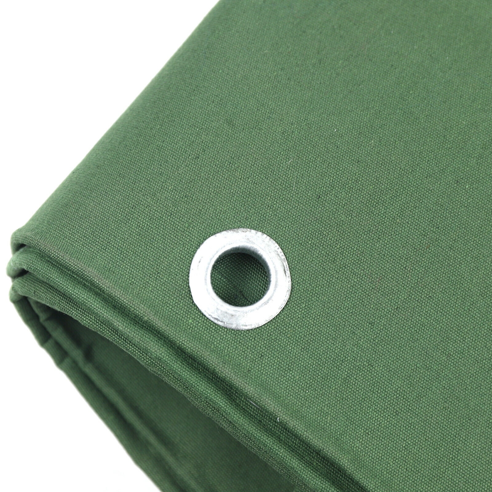 TFCFL Waterproof Canvas Fabric Heavy Duty Thick Outdoor Cover Material 8 x  12ft Green