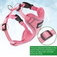 thumbnail image 5 of DMISOCHR Cat Harness - Escape Proof Reflective Cat Harness and Leash for Small to Large Cats, Puppy, Small Dog - Adjustable Mesh Breathable Pink Cute Cat Harness for Walking Training Hiking, 5 of 7