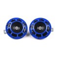thumbnail image 1 of 2 unids/set Universal Hella 12V 115DB Kit de bocina de aire eléctrica de tono explosivo (azul), 1 of 8