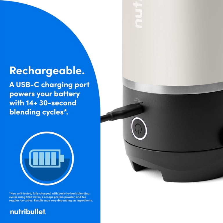 nutribullet Flip Portable Blender with Insulated Cup, Cordless