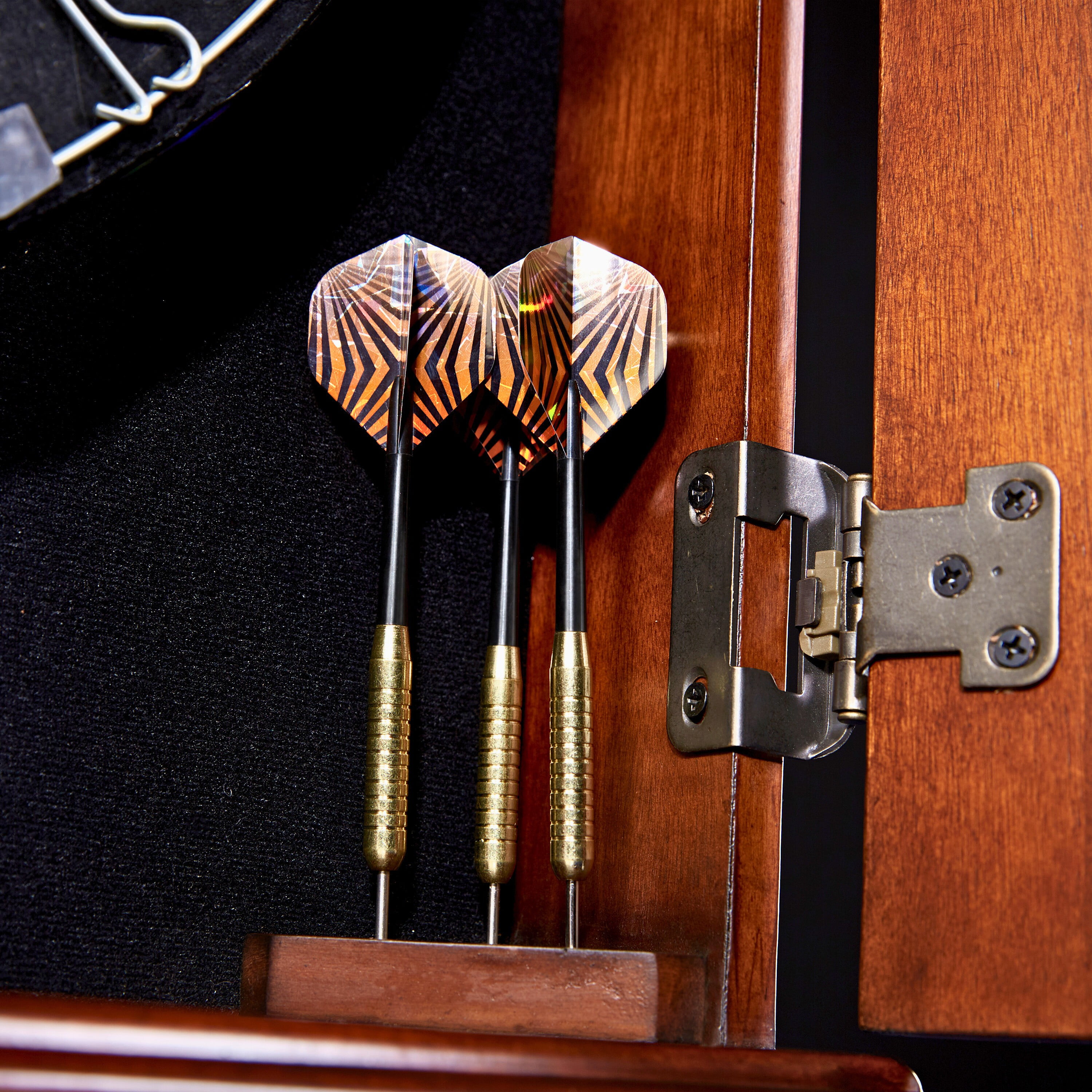 Barrington Chatham Bristle Dartboard, Cabinet Style, Pre-Assembled