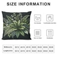 thumbnail image 5 of COMIO Spring Pillow Covers Green Herbs Botanical Wildflower Throw Pillow Covers,Summer Seasonal Decor Pillowcase Rustic Farmhouse Decorative Cushion Case for Sofa Couch Outdoor, 5 of 5