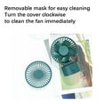 thumbnail image 6 of Fnochy Portable Small Fan Mini Ultra-Quiet Desktop Plug-in Fan with Multi-Directional Adjustment for Office Desk Student Dorm Home Use, 6 of 7